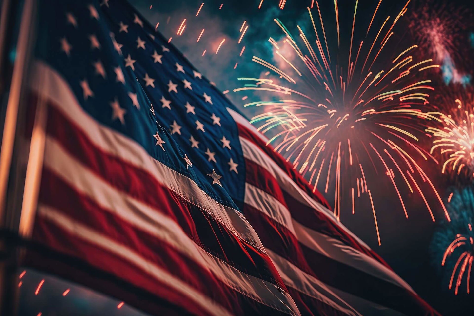 4th of July Fireworks Camping Events