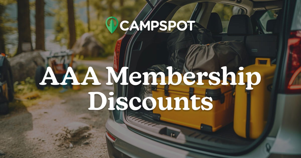 Camping Deals AAA Campground Discount Codes 2024 Campspot