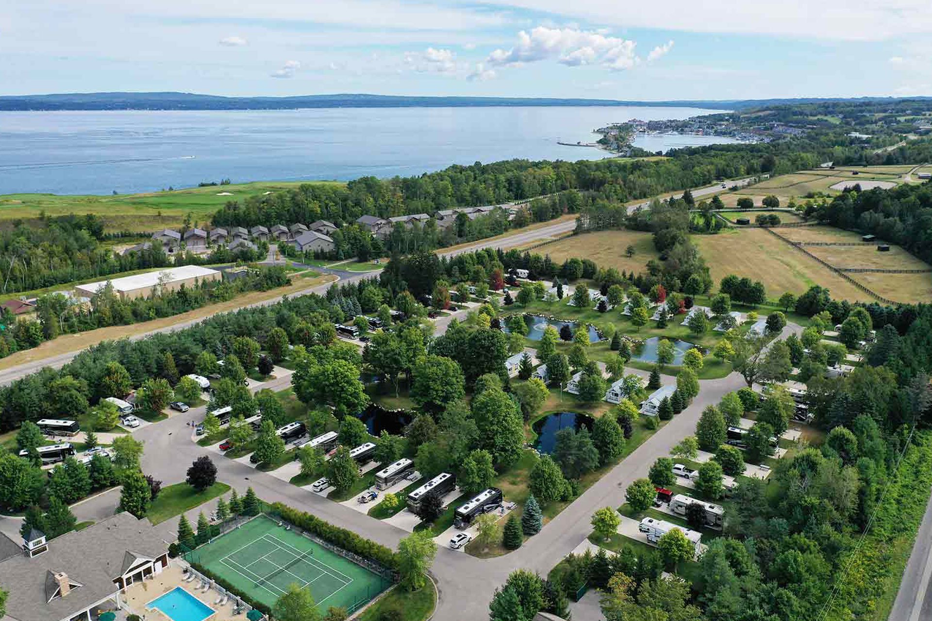 Top Tent Campgrounds in Petoskey State Park, Michigan