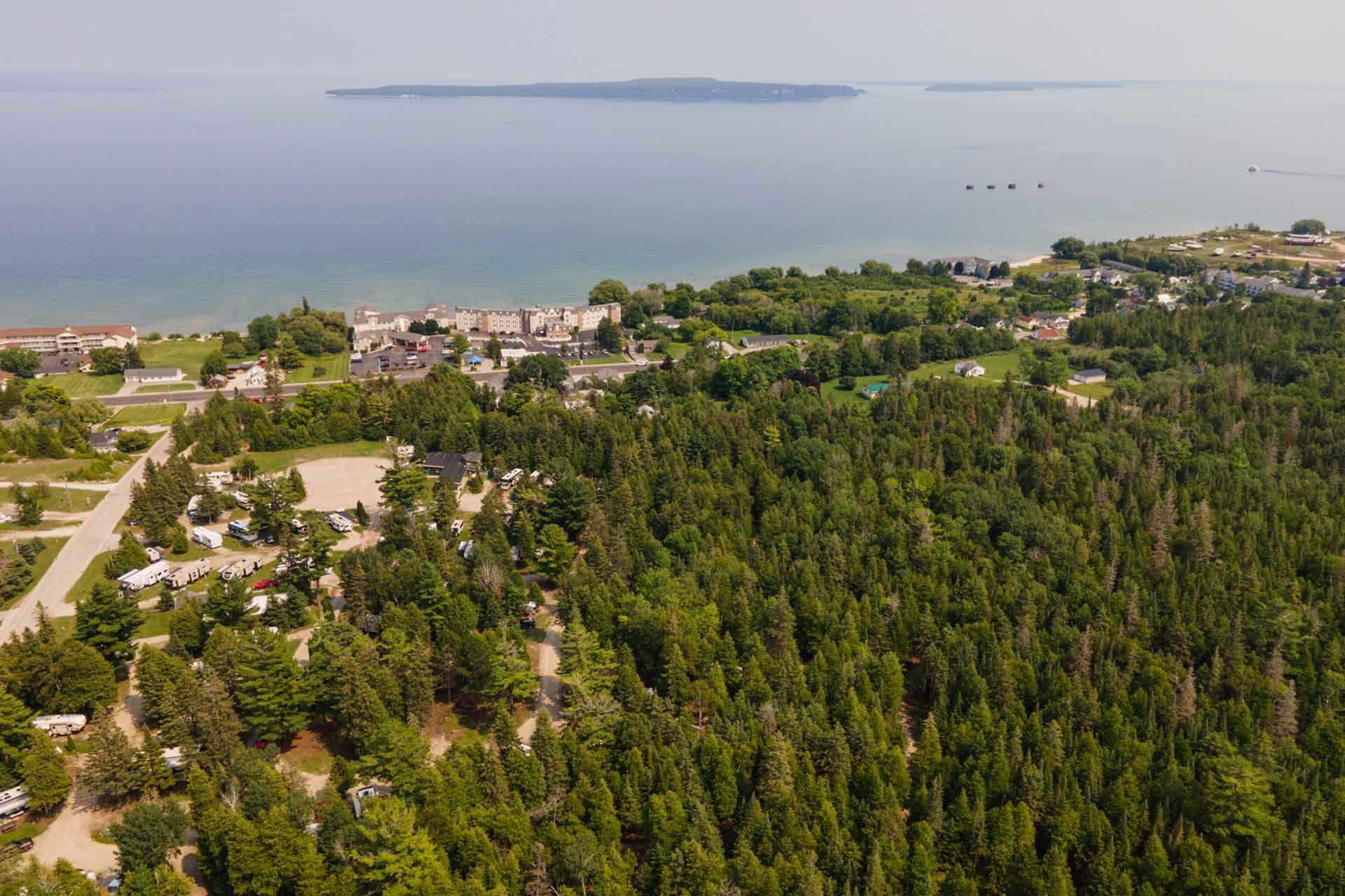 Top Tent Campgrounds in Leelanau State Park, Michigan