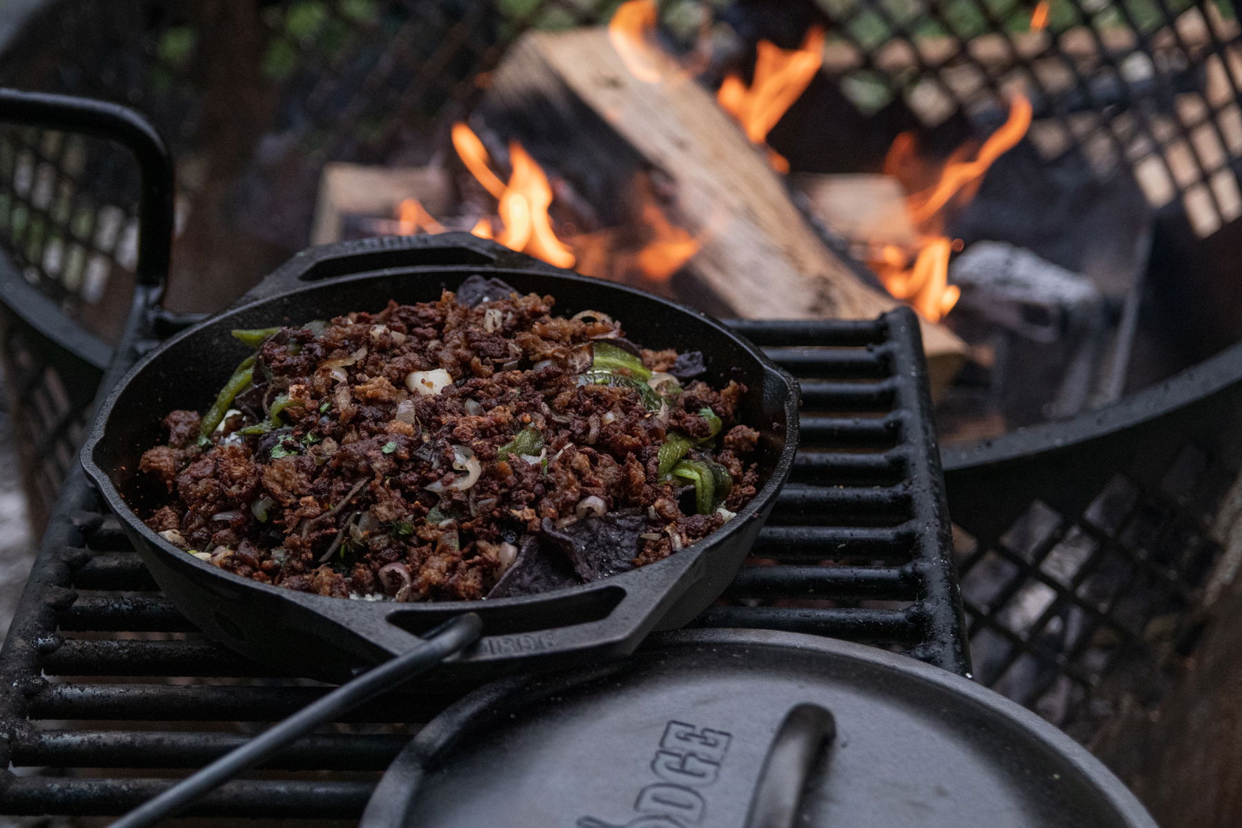 Campfire Nachos, Mexican Street Corn, & Quick Black Beans