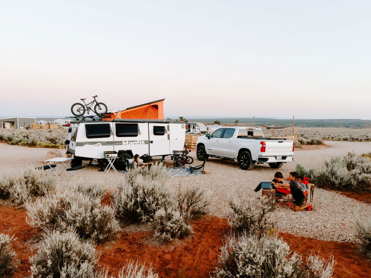 RV camping at Dark Sky Park