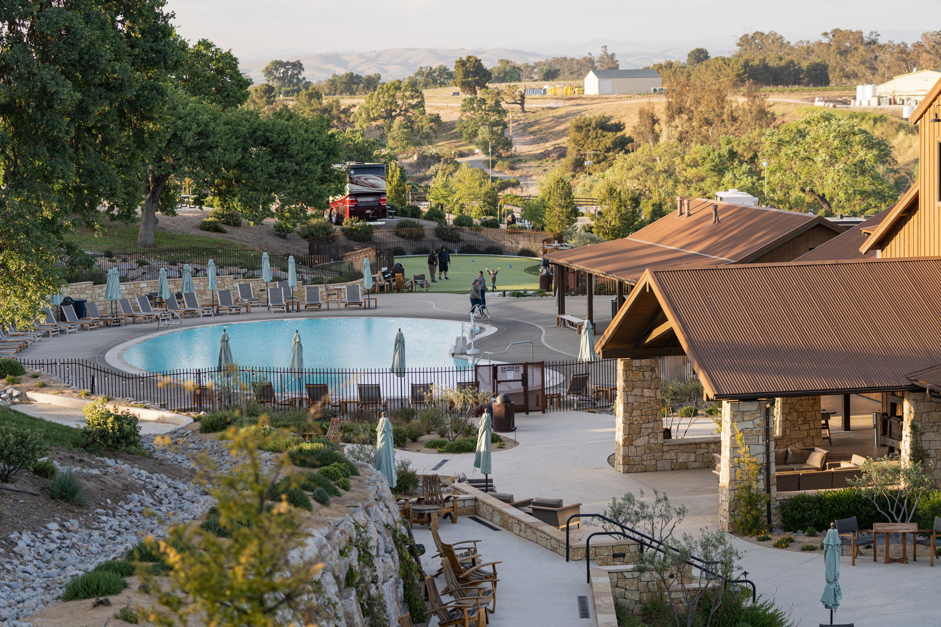 Campgrounds in Wine Country