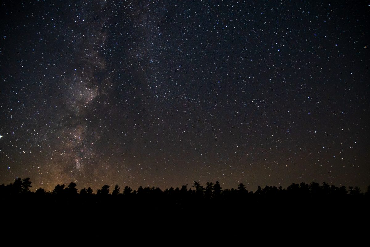 The Milky Way seen from a campground in Maine.