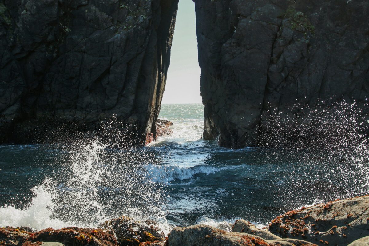 There are impressive rock formations within Samuel H. Boardman State Scenic Corridor along Oregon's Pacific Coast.