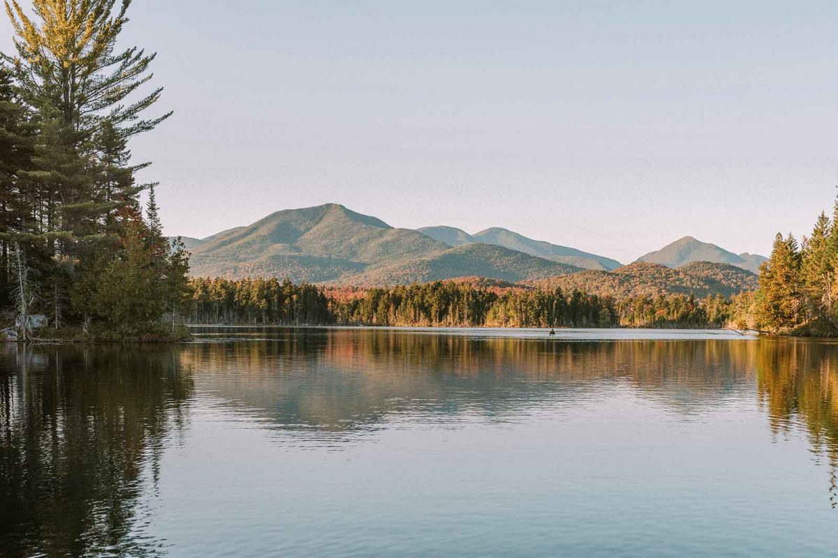 A view of Mount Marcy, one of the best hiking in New York destinations 