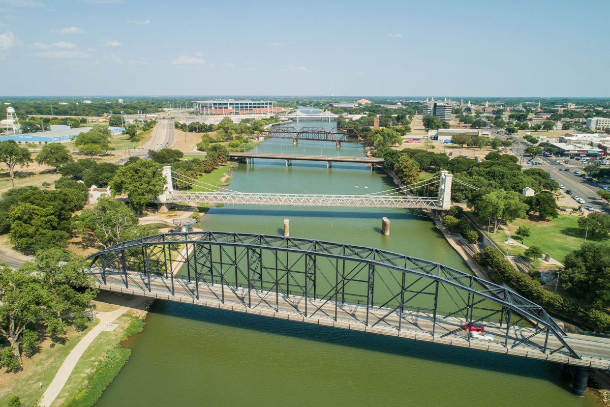 bridge over the Brazos River