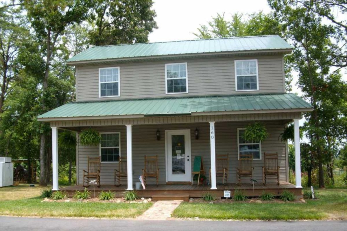 lodge building at campground near Concord, NC