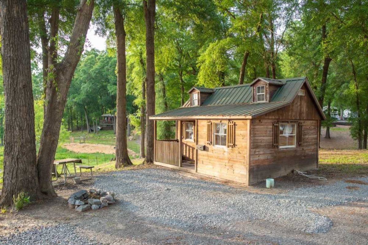 cabin at Fair Harbor Campground