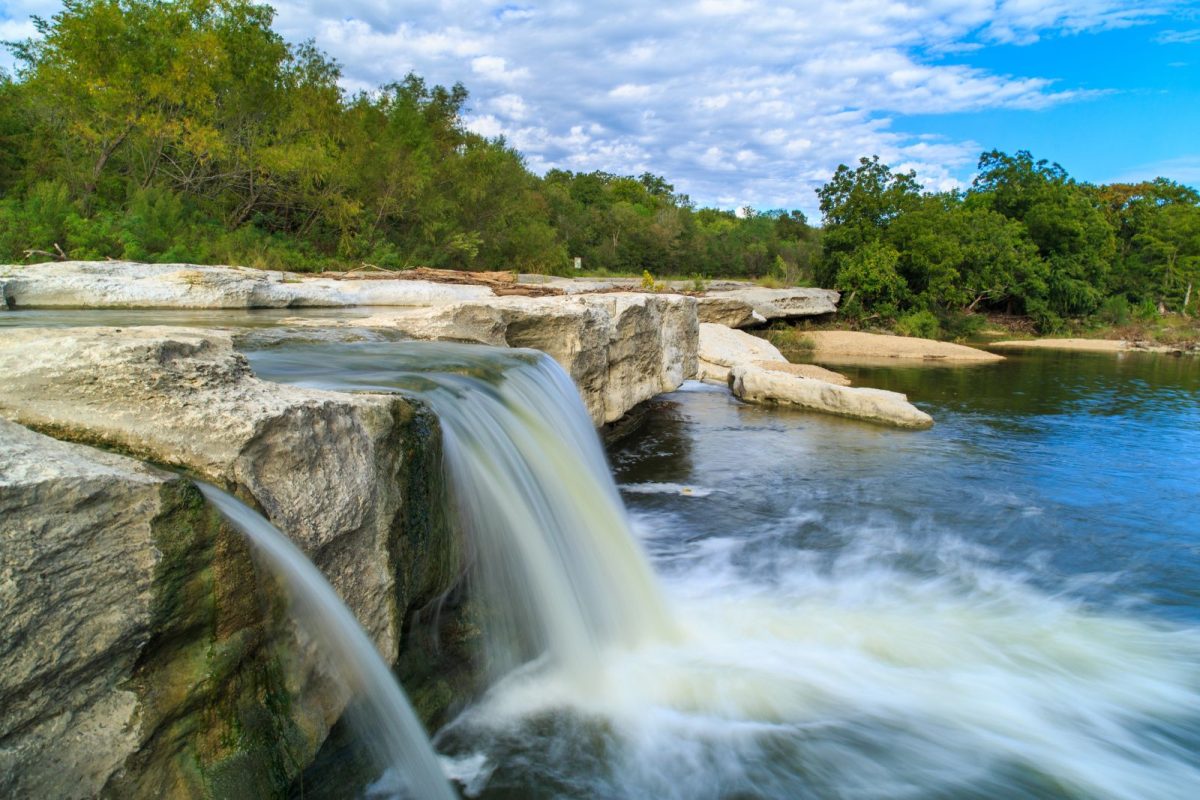 lower Mckinney falls near Austin, TX