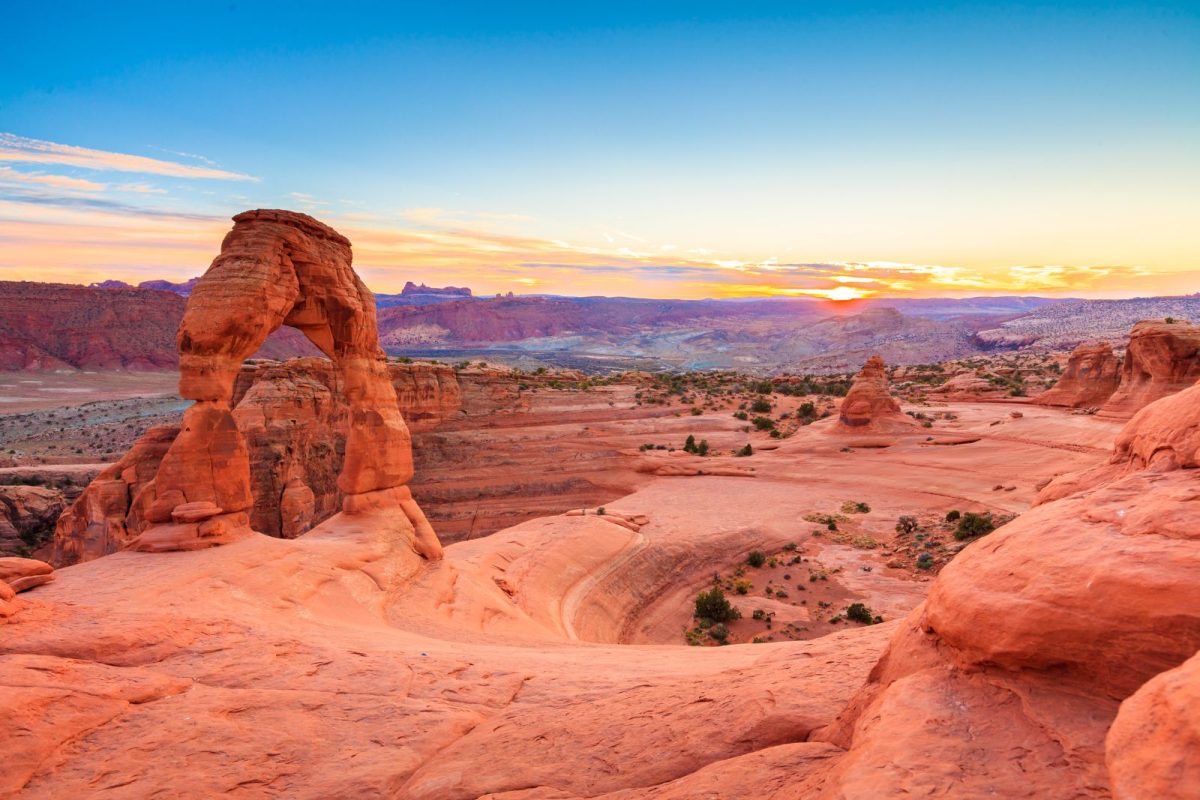 Delicate Arch near Moab, Utah, among top spring break camping destinations