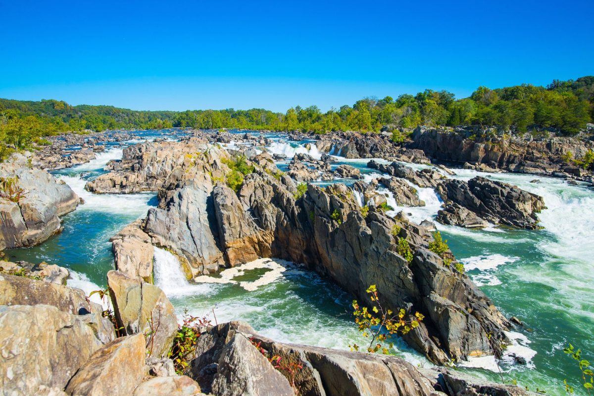 Great Falls Park near Washington DC