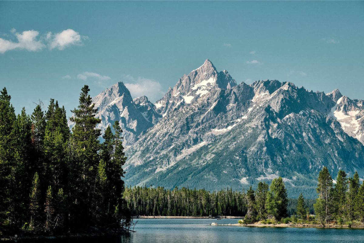 snowcapped mountains at tr2024 ending national park Grand Teton National Park