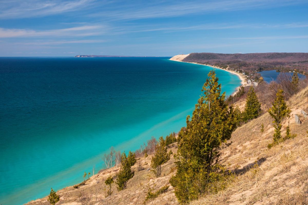 shoreline at Sleeping Bear Dunes National Lakeshore