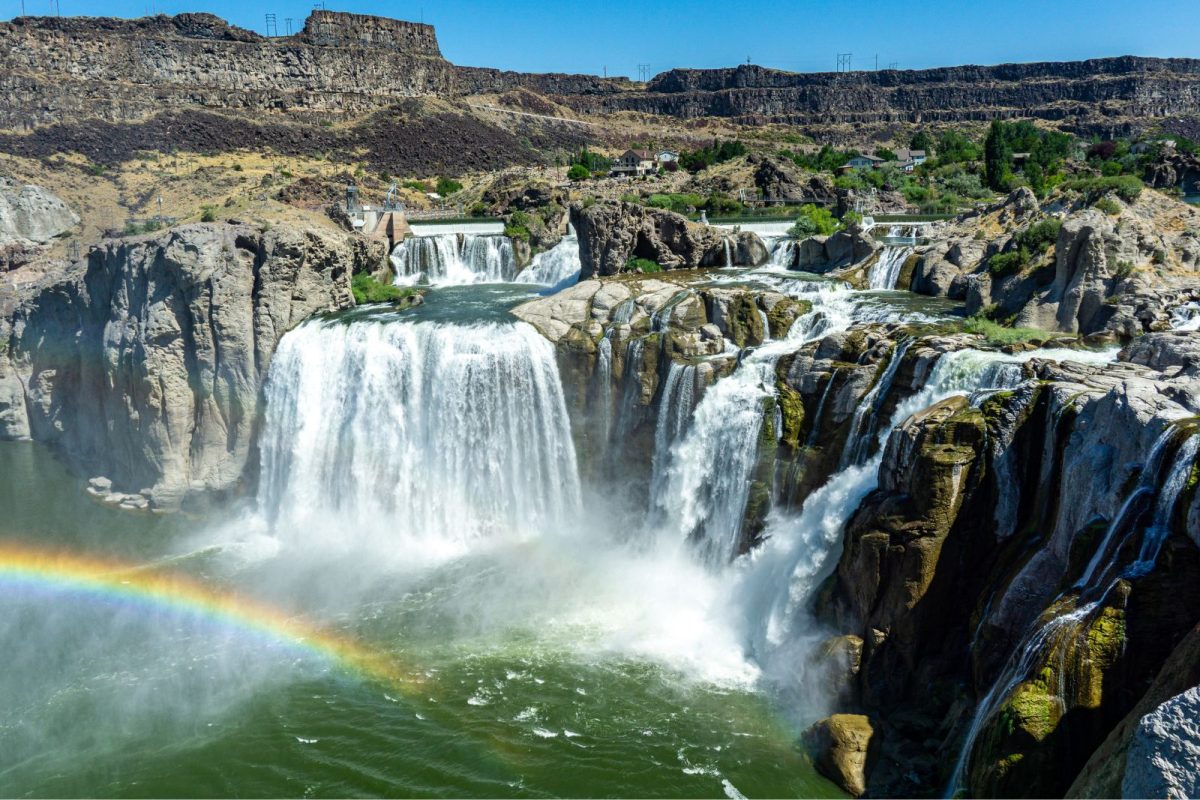 Shoshone Falls in Twin Falls, Idaho, a July Fourth camping destination