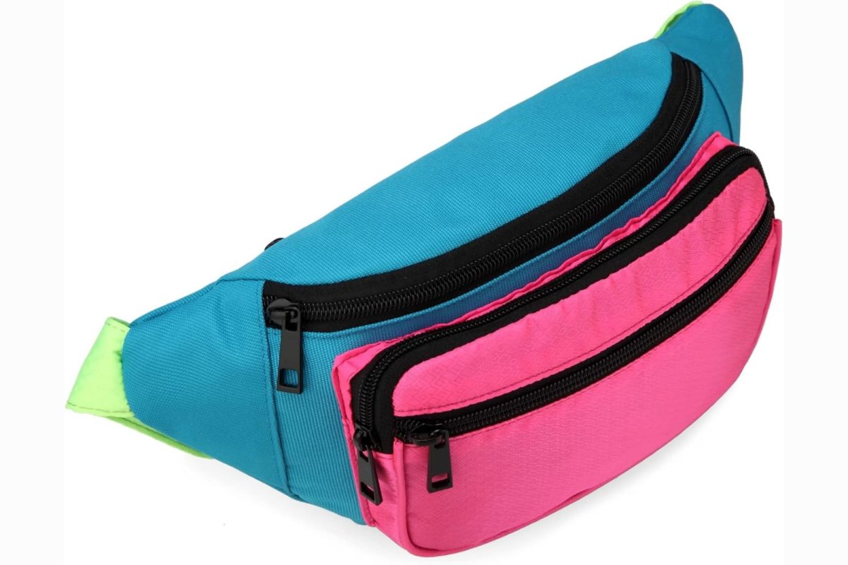 fanny pack in bright colors