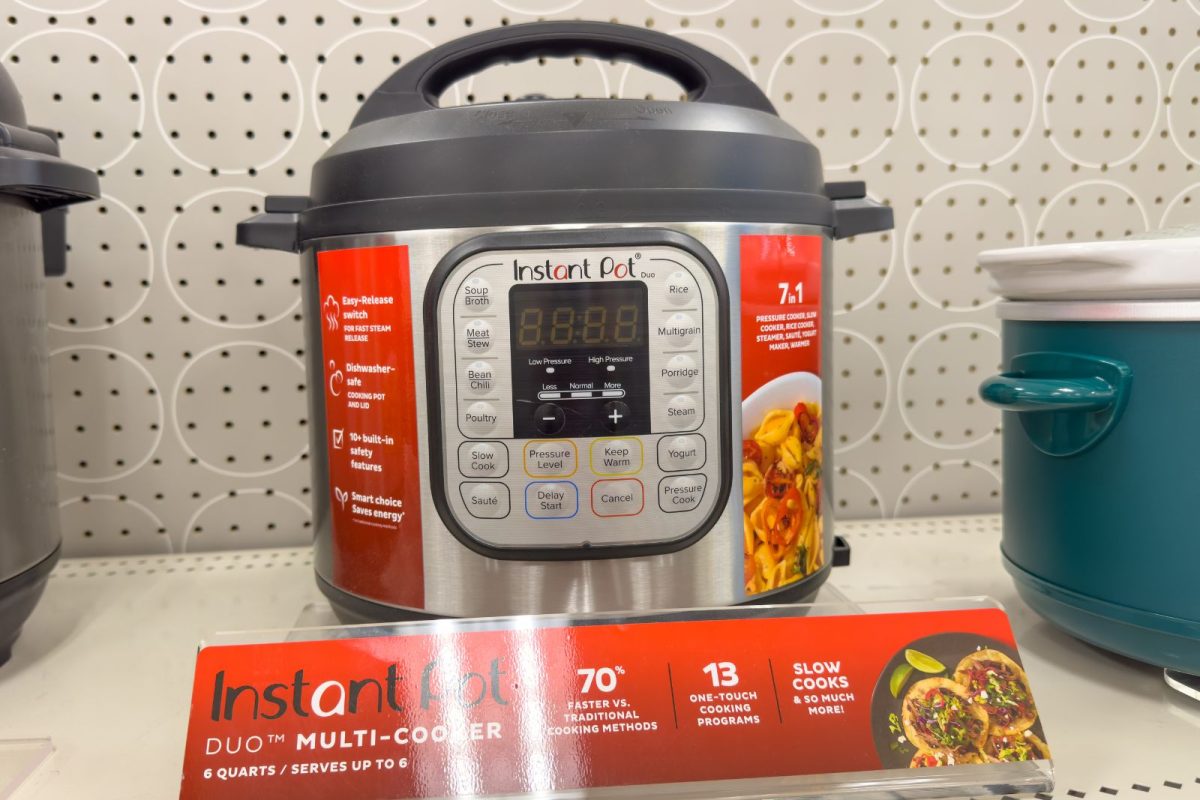 Instant Pot on display at department store