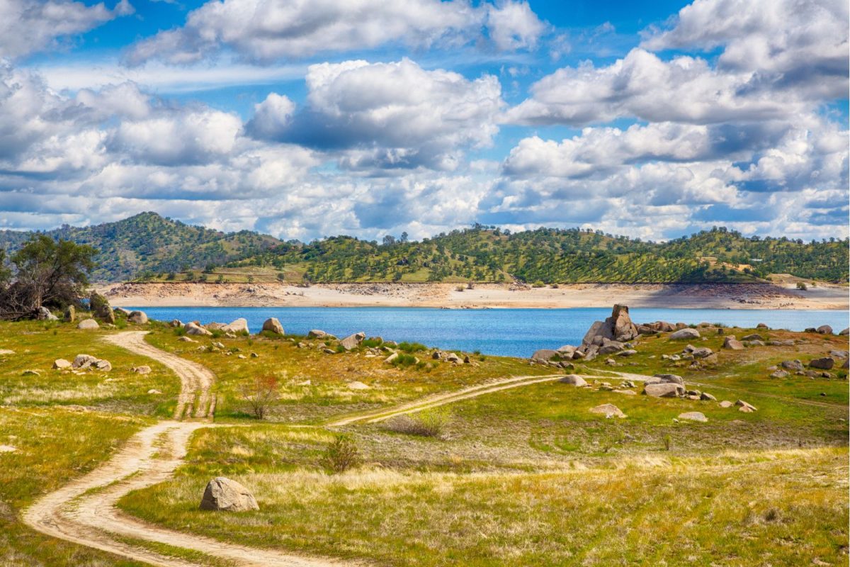 Millerton Lake in Friant, California